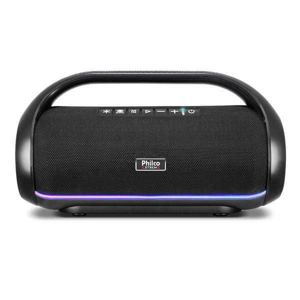 Caixa de Som Speaker Philco Extreme Bivolt Preto PBS220BT Bluetooth
