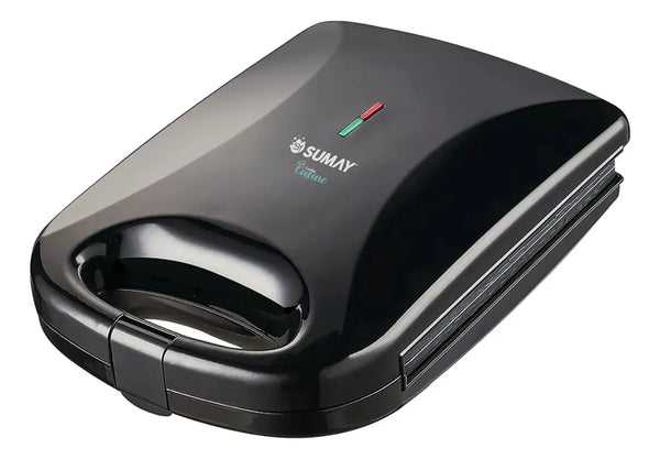 Super Grill Elétrica Preta 4 Lanches 220V SM-SGP01 Sumay
