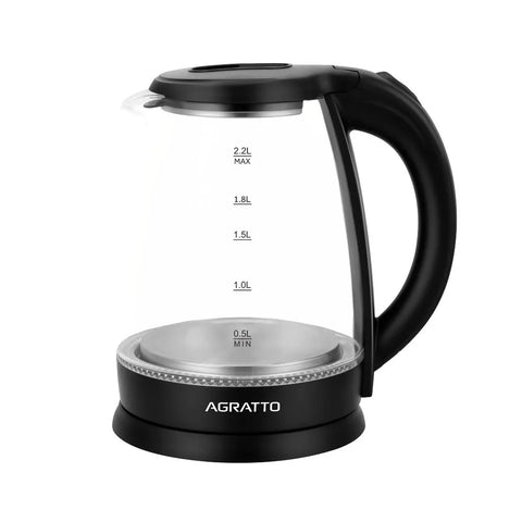 Chaleira Elétrica Aroma Vidro 2,2L 127V 1000W ACEV01I-01 Agratto